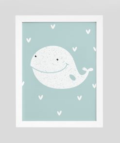 Happy Whale Poster