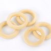 34mm Ahsap halka Ahsap Daire Yuzuk halka