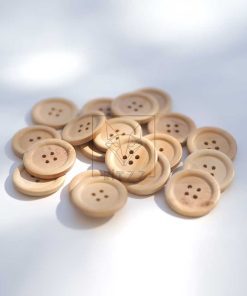 Alternative view of Doğal Ahşap Düğme 4 Delikli / Adet