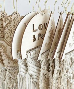 Alternative view of Ahşap Makrome Askısı // FATMANIN ELİ