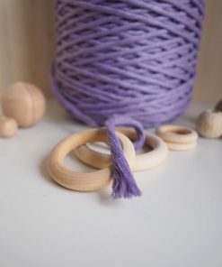Lila Tek Burgulu Pamuk İp String Makrome İpi // 5mm // 1KG 6 3mm lila string tek burgulu pamuk ip makrome ipi macrame cotton rope tek bukum halat ip tek burgulu makrome ip