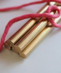 11mm yuvarlak pirinc cubuk makrome askisi makorme malzemeleri