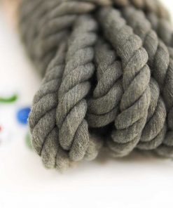 Alternative view of 10mm // 3 Büküm // Pamuk Halat İp // HAKİ