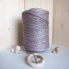Vizon Tek Burgulu Pamuk İp String Makrome İpi // 3mm 2 makrome tarama ipi