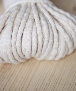Alternative view of Örme Pamuk İp // 5mm // EKRU