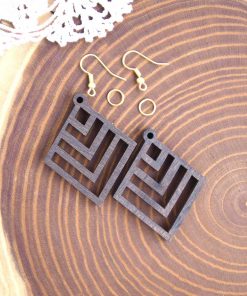 Ahşap Küpe // KARO