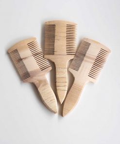 Alternative view of Saplı Çift Taraflı Ahşap Tarak