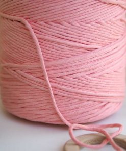 Yavru Ağzı Tek Burgulu Pamuk İp String Makrome İp // 3mm 7 Yavru Ağzı Tek Burgulu Pamuk İp String Makrome İp // 3mm - Görsel 3