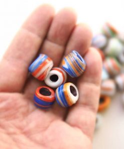 Alternative view of Cam Boncuk // Yuvarlak // Ebruli