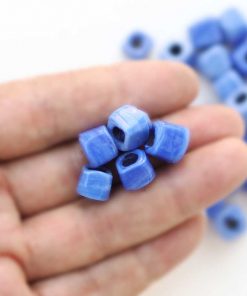 Alternative view of Cam Boncuk Küp Model // GÖK MAVİ (5'li Paket)