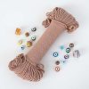 3mm // 2 Büküm // Pamuk Halat İp / TEN (330GR)