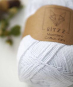 Alternative view of İnce Koton Makrome İpi // 1,5MM // 033 // Kar Beyaz - A02