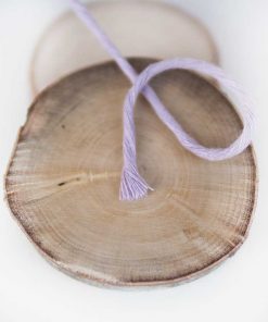 Alternative view of Lavanta Tek Burgulu Pamuk İp String Makrome İp // 2mm