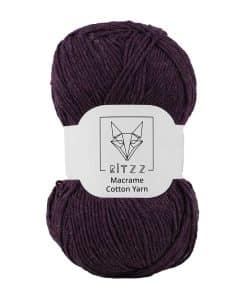 İnce Koton Makrome İpi 1,5MM 003 Mor - A13