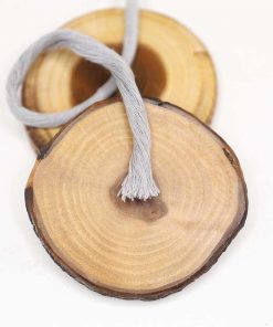 Alternative view of Mat Gri Tek Burgulu Pamuk İp String Makrome İp // 3mm