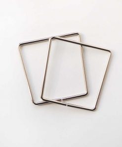 Alternative view of Metal Çanta Sapı // GÜMÜŞ Kare (Çift)