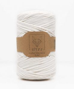 Ritzz Pamuklu Makrome SLIM // 007 // Krem