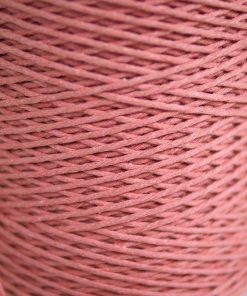 Somon Tek Burgulu Pamuk İp String Makrome İp // 2mm 7 pamuk makrome ipi 2mm somon tek burgulu buklum taranabilir makrome ipi koton ince makrome