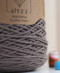 Alternative view of Ritzz Pamuklu Makrome SLIM // 009 // Vizon