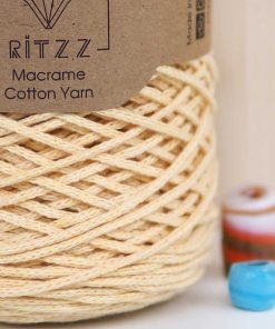 Alternative view of Ritzz Pamuklu Makrome SLIM // 010 // Açık Sarı