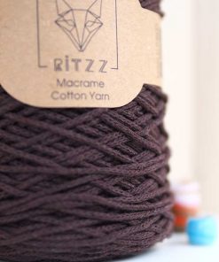 Alternative view of Ritzz Pamuklu Makrome SLIM // 011 // Kahverengi