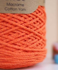 Alternative view of Ritzz Pamuklu Makrome SLIM // 026 // Turuncu