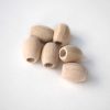 Ham Ahşap Boncuk // Varil Model // 19MM // 5 adet