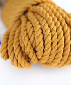 Alternative view of 10mm // 3 Büküm // Pamuk Halat İp // HARDAL