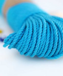 Alternative view of 4mm // 3 Büküm // Pamuk Halat İp / TURKUAZ