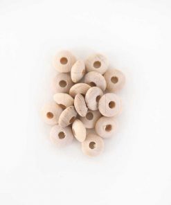 Yassı Ahşap Boncuk 14MM - 10GR 7 Yassı Ahşap Boncuk 14MM - 10GR - Görsel 3