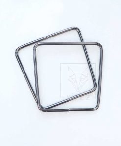 Alternative view of Metal Çanta Sapı // ANTRASİT Kare (Çift)