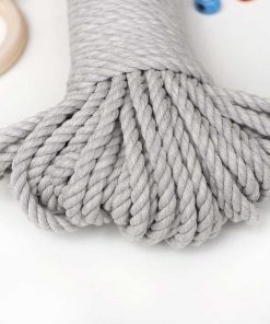 Alternative view of 5mm // 3 Büküm // Pamuk Halat İp / MERMER