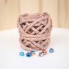 pamuk makrome ipi 12mm taranabilir makrome ipi ten rengi string ip