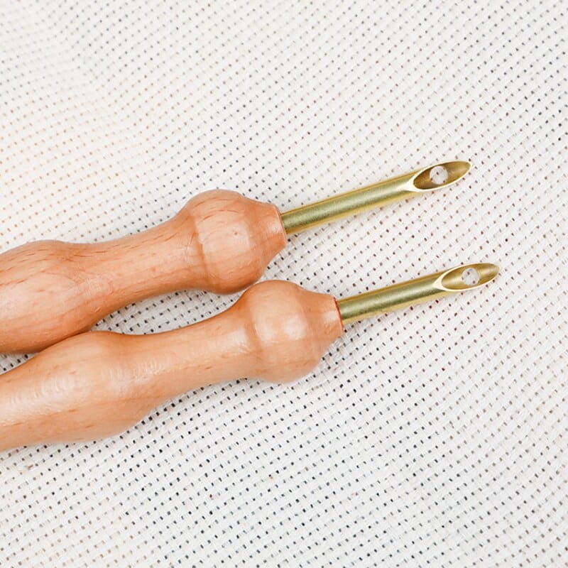 Kalın Uçlu Ahşap Punch ( Panç ) İğnesi 8 Kalın Uçlu Ahşap Punch ( Panç ) İğnesi - Görsel 6