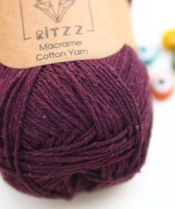 Alternative view of İnce Koton Makrome İpi // 1,5MM // 064 Vişne