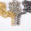 canta zinciri demir ince 11mm nikel gold antrasit ritzz diy