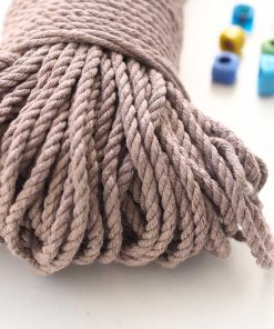 Alternative view of 4mm // 3 Büküm // Pamuk Halat İp / VİZON