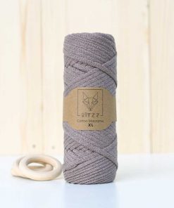 FLAT Pamuklu Makrome XL // 022 // Vizon