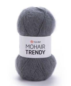 Yarnart Mohair Trendy 114 Koyu Gri