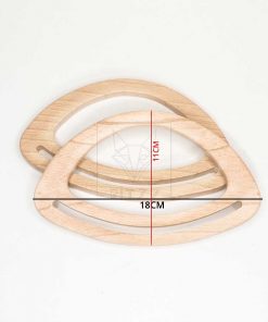 dogal ahsap canta sapi oval model 18cm ritzz canta aksesuarlari diy olcu
