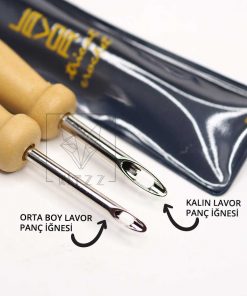 Panç İğnesi // LAVOR // ORTA BOY 8 lavor orta ve kalin boy punch ignesi panc ignesi ritzz hobi malzemeleri diy punch needle