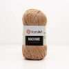 Yarnart Macrame 131 Koyu Bej 2 yarnart macrame polyester makrome ipi el orgu ipi ritzz 131