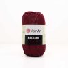 Yarnart Macrame 145 Bordo 1 yarnart macrame polyester makrome ipi el orgu ipi ritzz 145