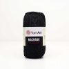 Yarnart Macrame 148 Siyah 2 yarnart macrame polyester makrome ipi el orgu ipi ritzz 148