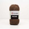 Yarnart Macrame 151 Orta Kahve 2 yarnart macrame polyester makrome ipi el orgu ipi ritzz 151