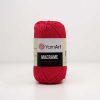 Yarnart Macrame 163 Kırmızı 1 yarnart macrame polyester makrome ipi el orgu ipi ritzz 163