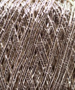 Alternative view of Metalik Simli İp // Platin // 50G