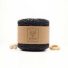 metalik simli kagit ip metalik siyah piano black ritzz diy