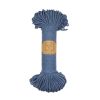 Pamuk Halat İp // 4mm // 3 Büküm // Denim 2 pamuk halat ip pamuk makrome ipi macrame ropes 4mm 3 bukum denim ritzz