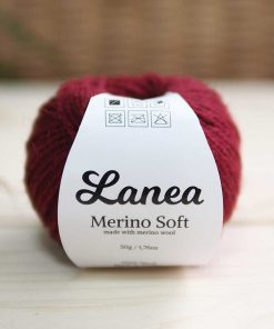 Alternative view of Lanea Merino Soft Yün İp / 10 / Bordo